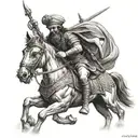 Persian warrior, cyrus the greate  tattoo design idea
