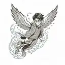 harry potter always with thunderbolt  tattoo design idea