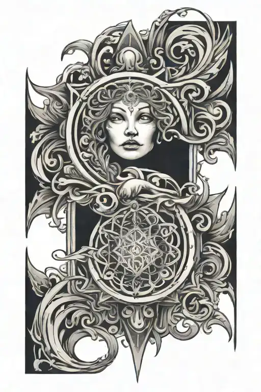 YHWH tattoo design idea