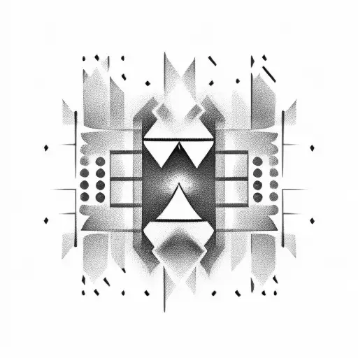 Morse code tattoo design idea