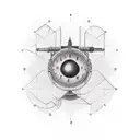 Morse code tattoo design idea