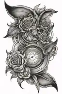 h,o,p,e tattoo design idea