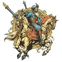 Don Quixote tattoo design idea