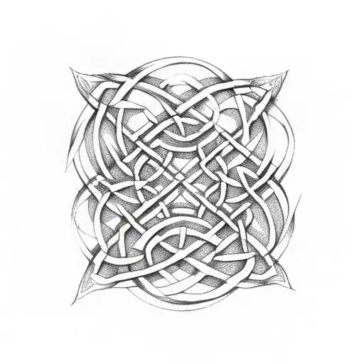 Celtic Knot tattoo design idea