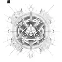 The Four Basic Alchemical Elements tattoo design idea