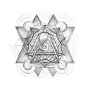 The Four Basic Alchemical Elements tattoo design idea