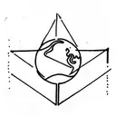 alchemical water earth fire air  tattoo design idea