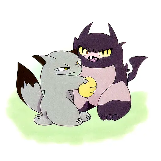 night fury and light fury from the movie how to train your dragon along playing with pokemon snorlax tattoo design idea