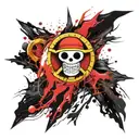 one piece tattoo tattoo design idea