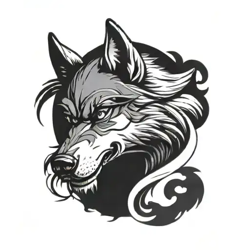 Terry Bogard Buster Wolf tattoo design idea