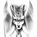 Anubis tattoo design idea