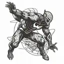 Omni man tattoo design idea