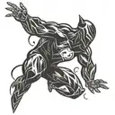 Omni man tattoo design idea