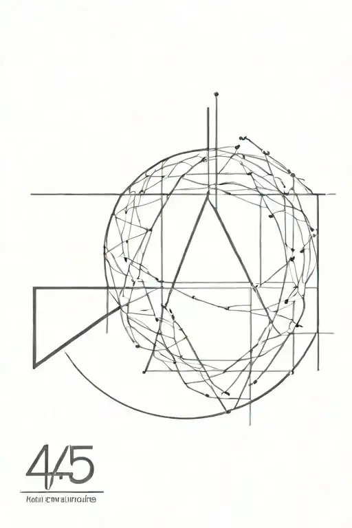 number 444 incorporated tattoo design idea