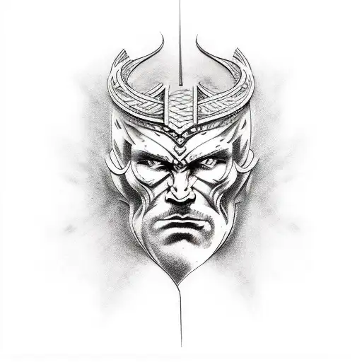 spartacus serie tattoo design idea