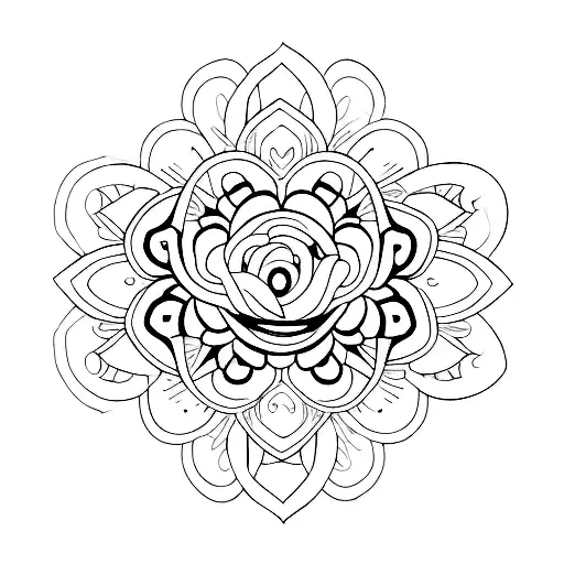 dawn tattoo design idea