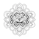 dawn tattoo design idea