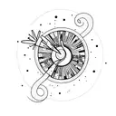 dawn tattoo design idea