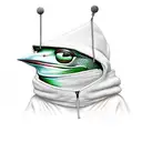 hooded pepe tattoo design idea