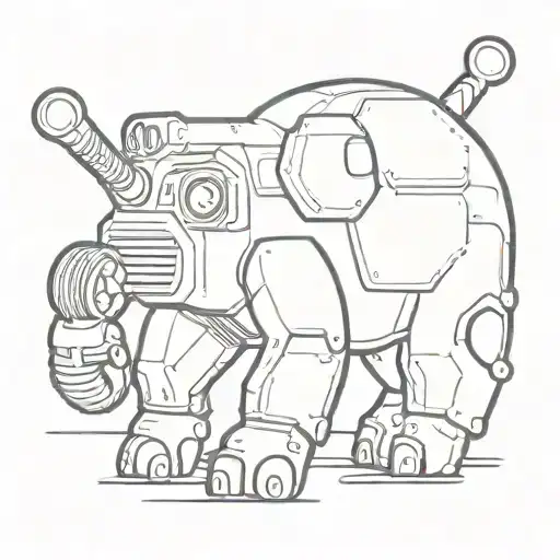 fallout 76 toy tattoo design idea