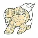 fallout 76 toy tattoo design idea