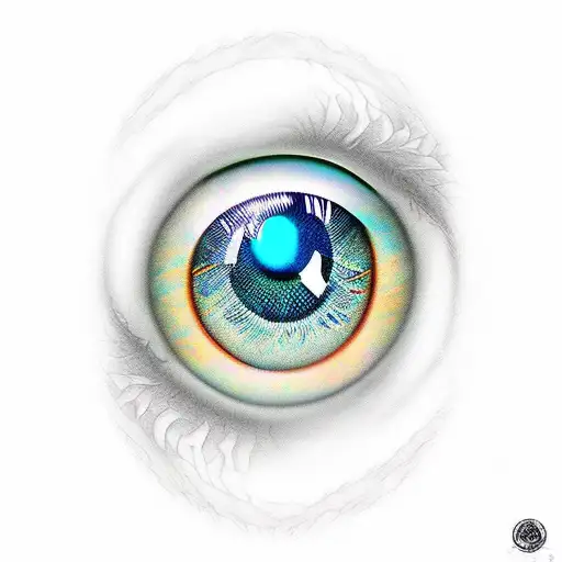 Dragon Eye  tattoo design idea