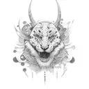 10/8/10, forever, thick and thin tattoo design idea