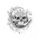 10/8/10, forever, thick and thin tattoo design idea