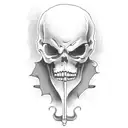 Grim Reaper tattoo design idea