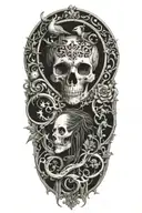 Forge of the titans tattoo design idea