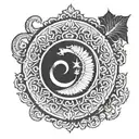 Tamil eelam flag tattoo design idea