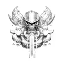 Guts Berserker tattoo design idea