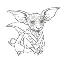 dobby tattoo design idea