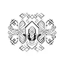 the name "jam" but hidden tattoo design idea