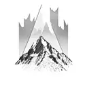 mount cook tattoo design idea