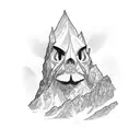 mount cook tattoo design idea