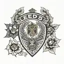 Leeds united   tattoo design idea