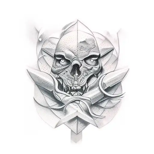 strength, Growth pain tattoo design idea