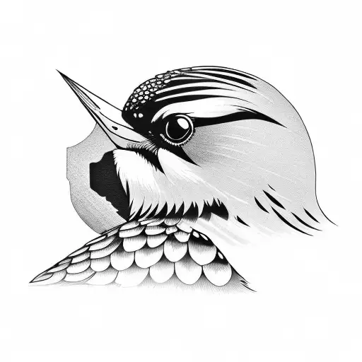 meadowlark tattoo design idea