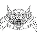 BMW E30 drifting tattoo design idea