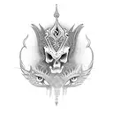 murugan vel tattoo design idea