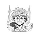 my hero academia tattoo design idea