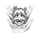 my hero academia tattoo design idea