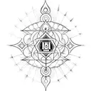 The heart chakra, also known as Anahata, is the fourth chakra and is associated with the element of air. tattoo design idea
