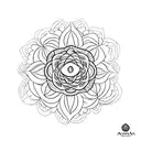 The heart chakra, also known as Anahata, is the fourth chakra and is associated with the element of air. tattoo design idea