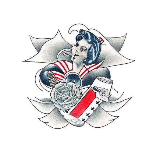 cinema tattoo design idea