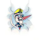 cinema tattoo design idea