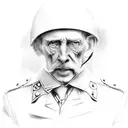 world war 2 British  tattoo design idea