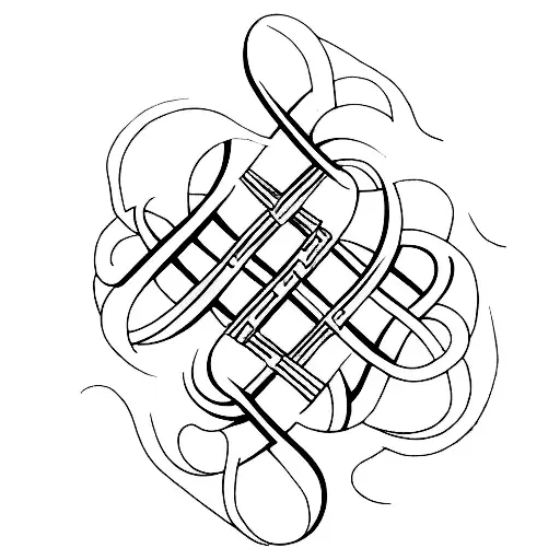 Infinity Symbol with Beyond tattoo design idea