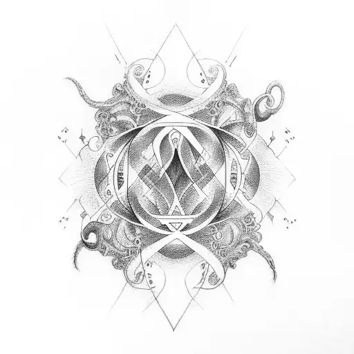 Infinity Symbol with Beyond tattoo design idea